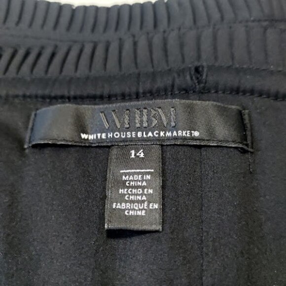 WHITE HOUSE BLACK MARKET Ruffle Poplin Peplum Bustier Babydoll CroppedTop 14 - Picture 14 of 15